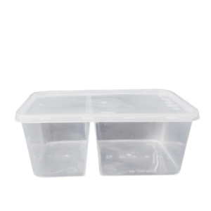 PP Container Dual Compartment C1000DS
