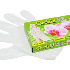 GLOVE CPE ORCHID ECOPACK