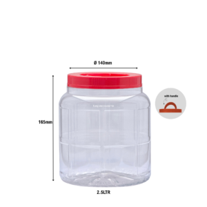 PET JAR 2.5LTR