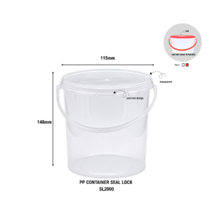 PP Container Round Seal Lock W/Handle SL2000