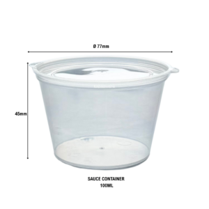 SC-100 SAUCE CONTAINER